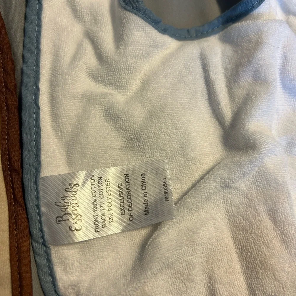 Baby Essentials Thanksgiving and First Rodeo Bib Set